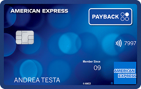 Carta PAYBACK Blu American Express