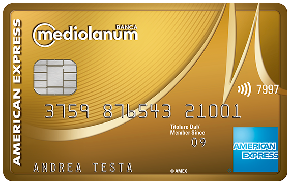 Carta Oro Mediolanum American Express