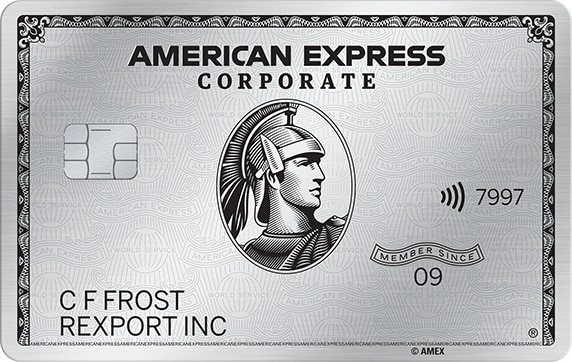 Carta Corporate Platino American Express