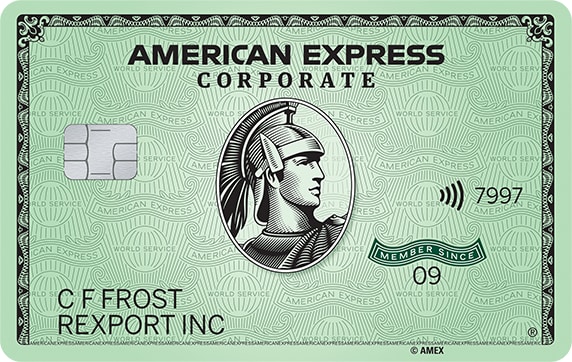 Carta Corporate American Express