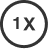 1x