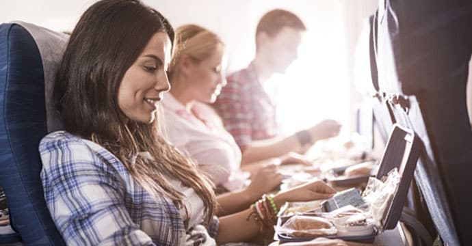 国内線／国際線の機内販売が10％オフ