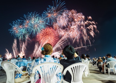 横浜花火 2025 特別鑑賞 Only for Amex