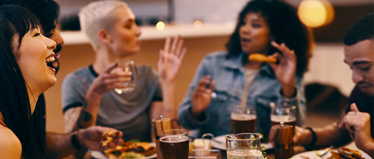 みんなの顔に幸福感があふれていく。