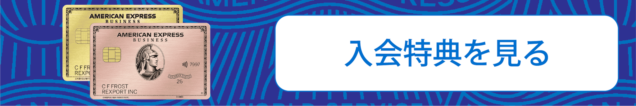 アメリカン・エキスプレス・ビジネス・ゴールド・カードに申し込む
