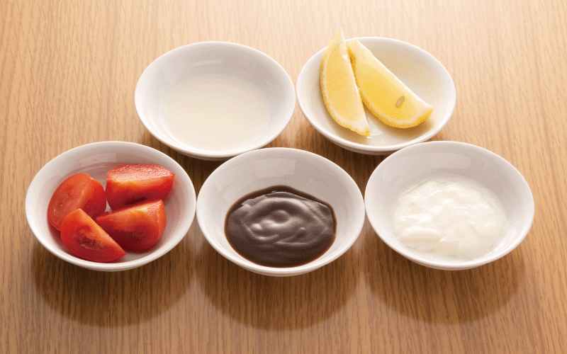 効果別隠し味（３）：酸味を出す