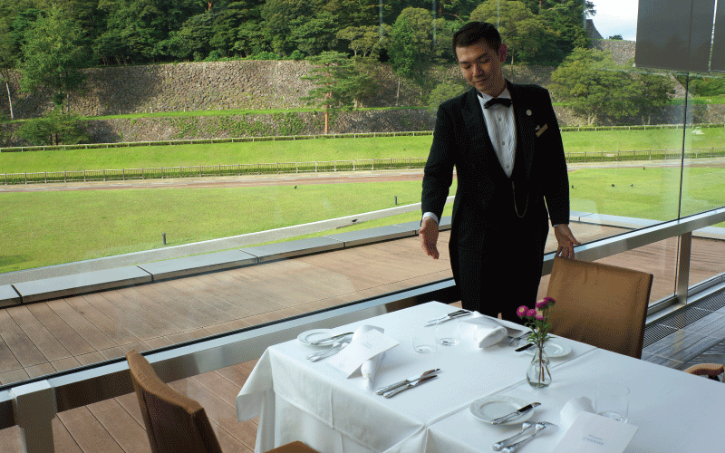 入店から退店までをシミュレーション