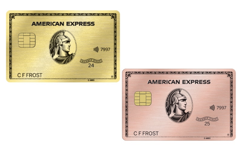 アメリカン・エキスプレス・ゴールド・プリファード・カード（ゴールド／ローズゴールド）の画像