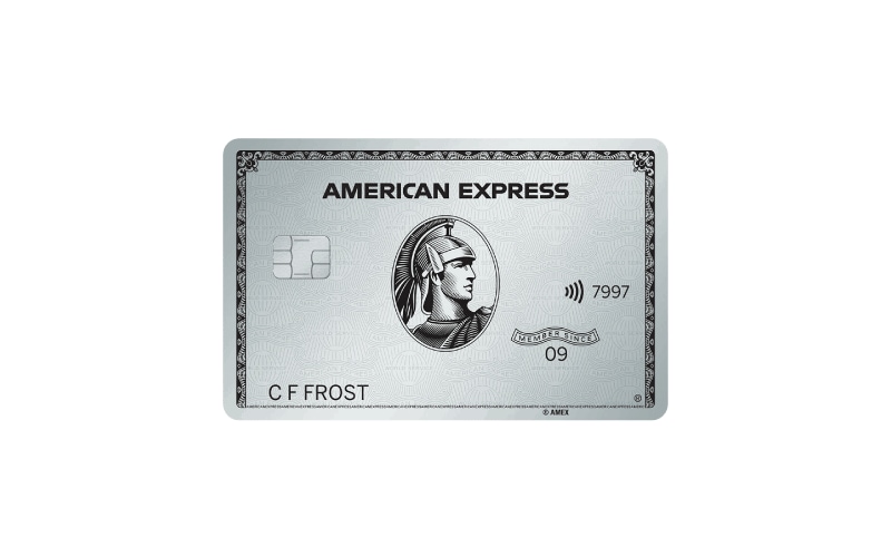 プラチナ・カードの券面画像