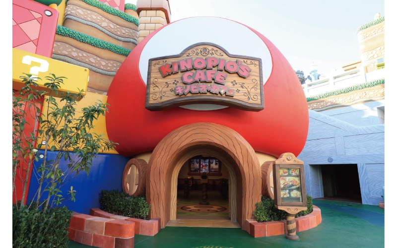 スーパー・ニンテンドー・ワールドにあるキノピオ・カフェの画像