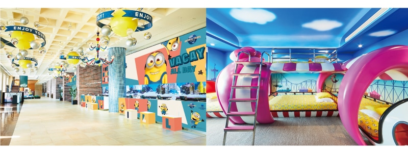 ホテル ユニバーサル ポート「ミニオンルーム ～グルーの邸宅～MINIONS ROOM ～ Gru’s House ～」の画像