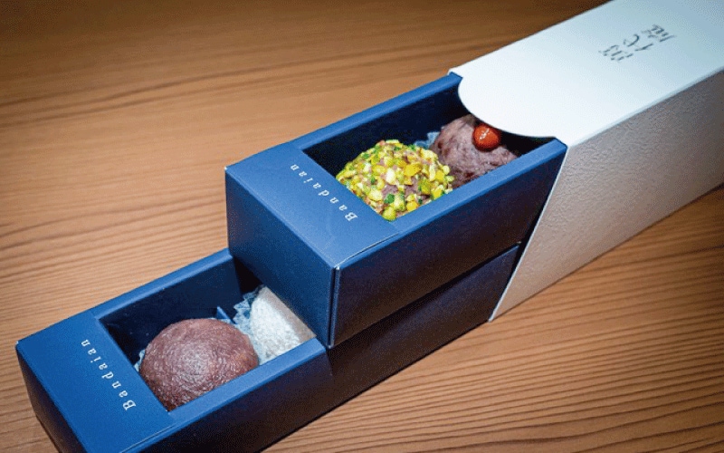 進化系フルーツ餡菓子。新潟餡果子 萬代庵の「萬代餡」