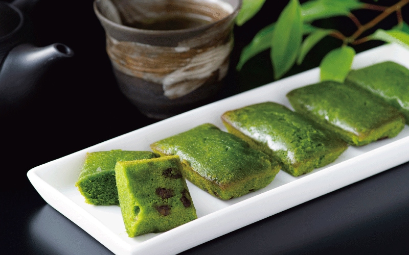 掛川抹茶の濃厚な旨みを感じる和スイーツ。茶の庭「 抹茶フィナンシェ」