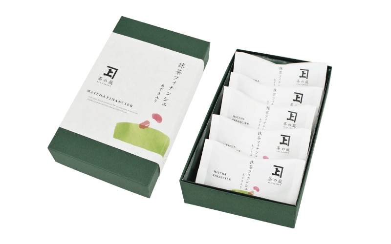 掛川抹茶の濃厚な旨みを感じる和スイーツ。茶の庭「 抹茶フィナンシェ」