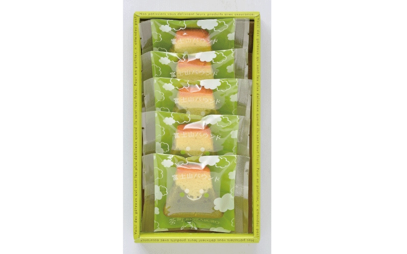 富士山の形に思わずにっこり。茶町KINZABUROの「富士山パウンド」