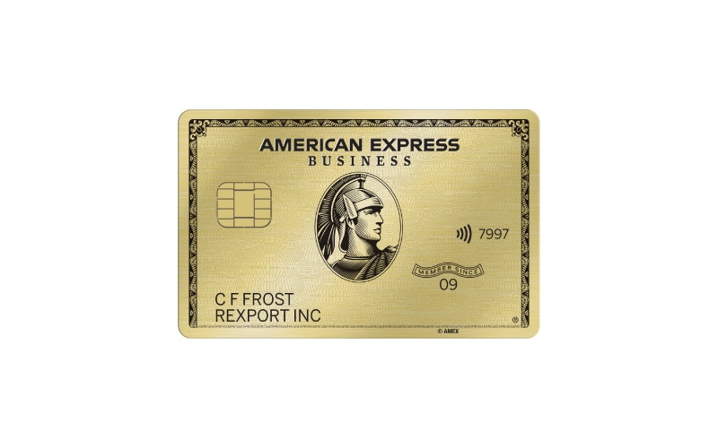  アメリカン・エキスプレス・ビジネス・ゴールド・カードの画像