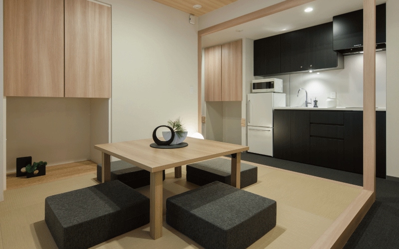 快適さとくつろぎ感を重視した和モダンの空間が心地よい「MIMARU東京 赤坂」