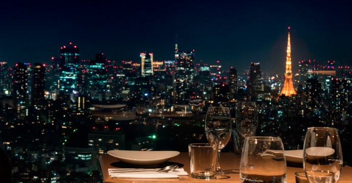 好ロケーションの都市型レストラン