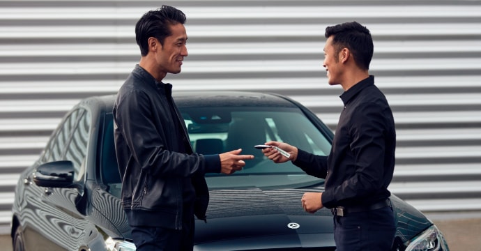 メルセデスベンツならではの、快適かつ安心な運転が楽しめる