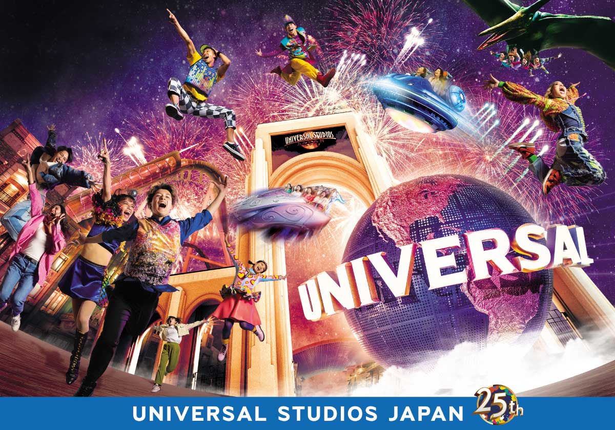 UNIVERSAL STUDIO JAPAN 25th
