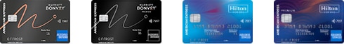 アメリカン・エキスプレスのホテル提携カードのラインナップ