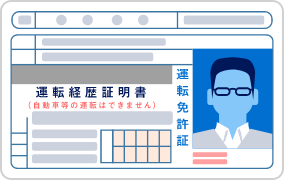 運転経歴証明書（表）