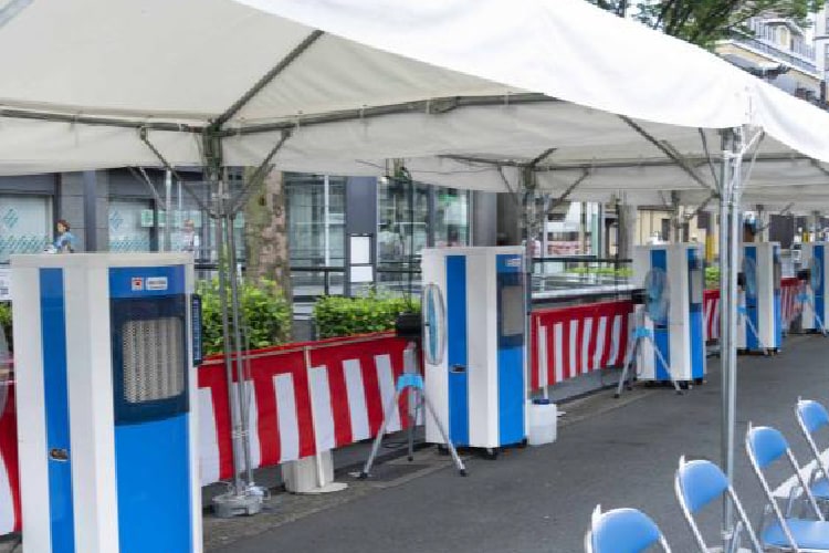 専用避暑テント