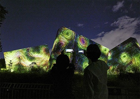 アメックスイベント 知新の扉 チームラボ ボタニカルガーデン 大阪