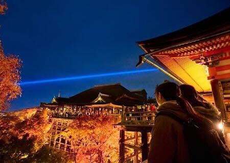 清水寺 秋のナイトビューイング 2023
