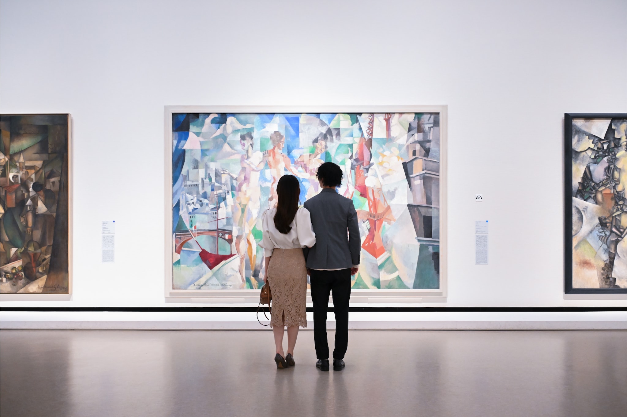 美術史に残る傑作をじっくりと鑑賞できる体験