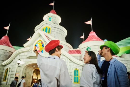 スーパー・ニンテンドー・ワールド™️もスムーズ、ワクワクが止まりません。