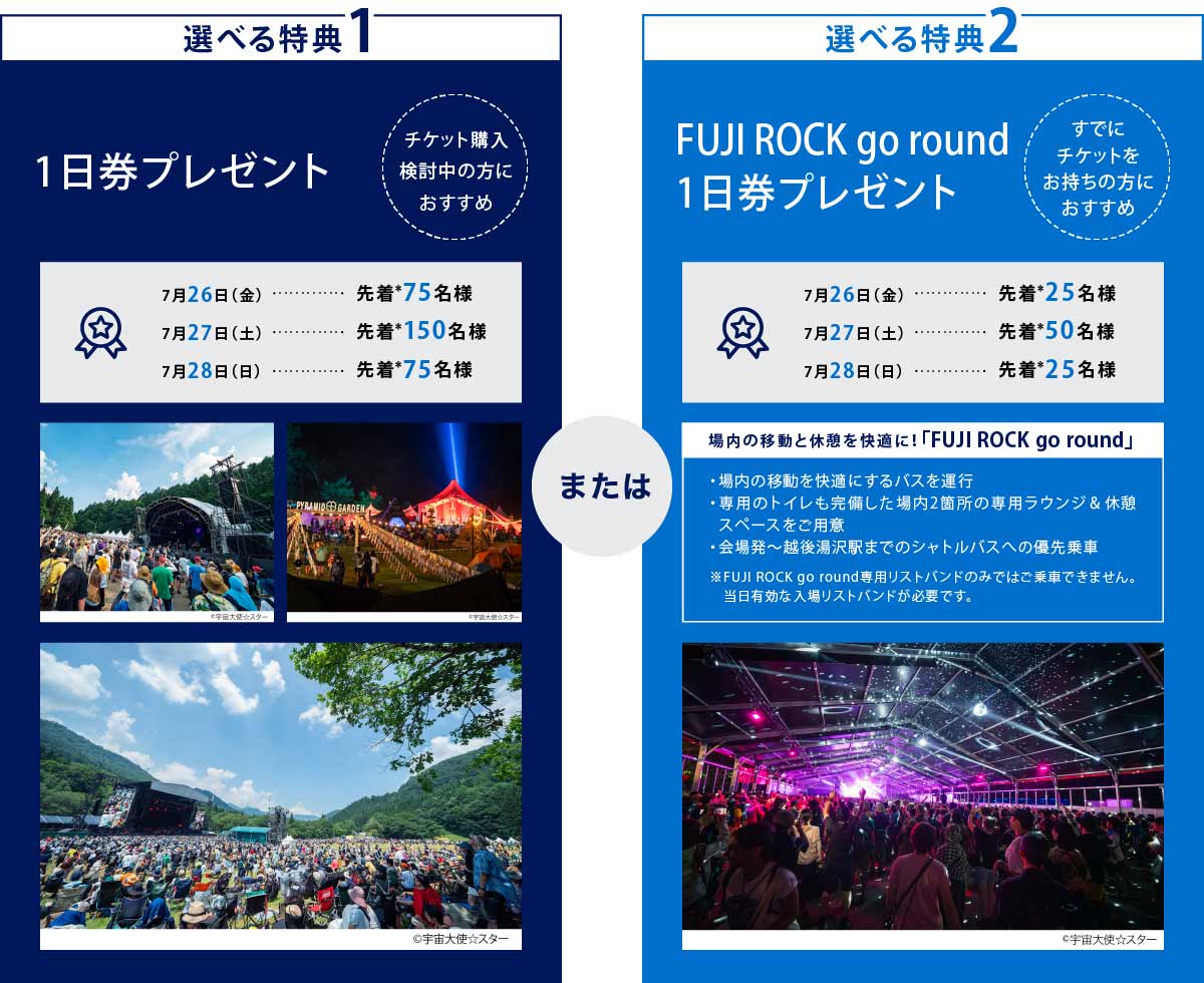 本人確認済み】 フジロック 2024 7/26.27ペア券✖2 トゲトゲしく