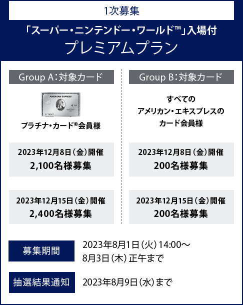 ユニバーサル・スタジオ・ジャパン Amex貸切ウィンターナイト 2023 