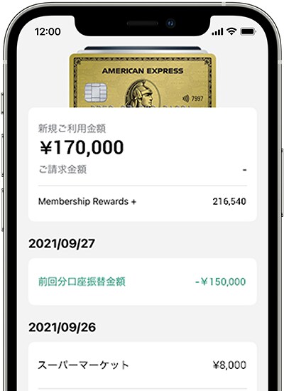 アメリカン・エキスプレス・サービス・アプリ｜クレジットカードは 