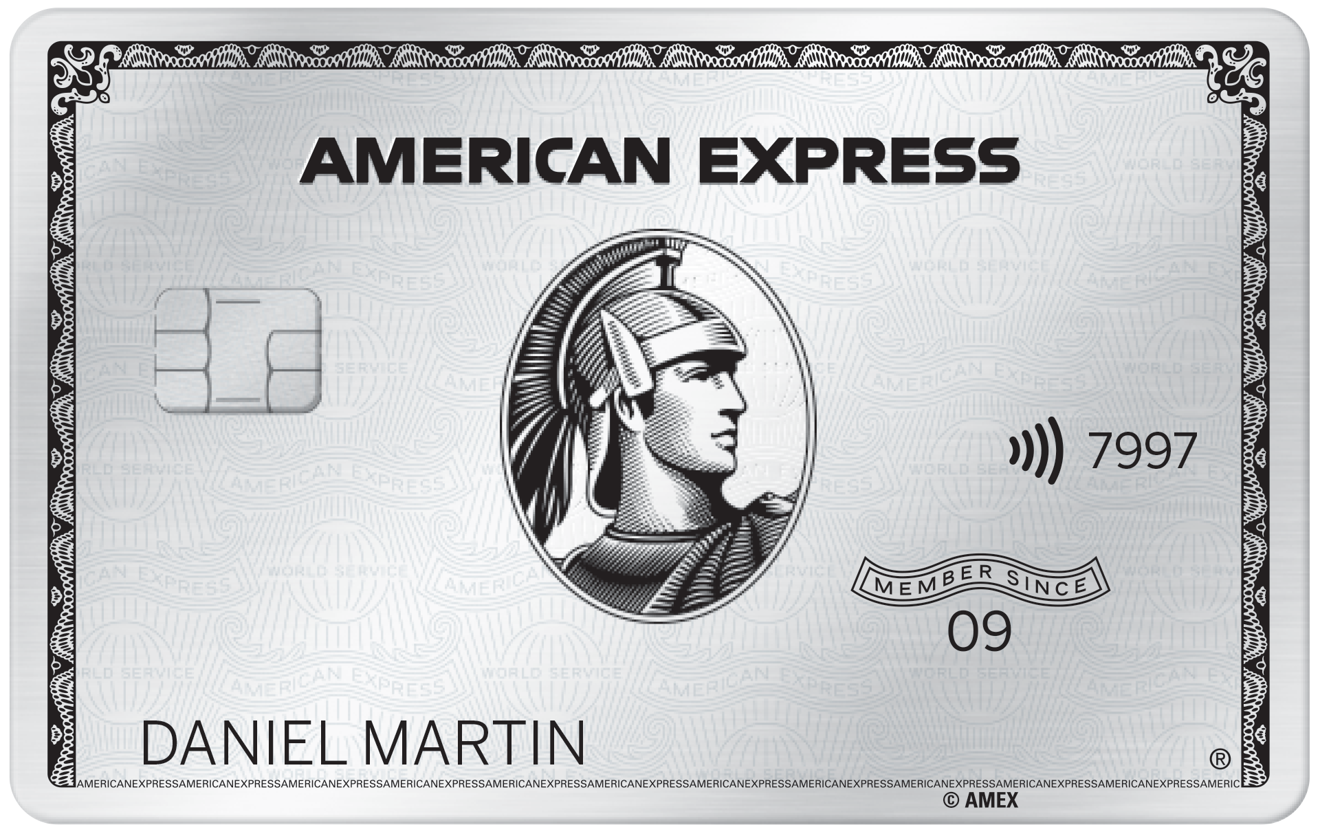 Tarjetas de Servicio Platinum Card® American Express