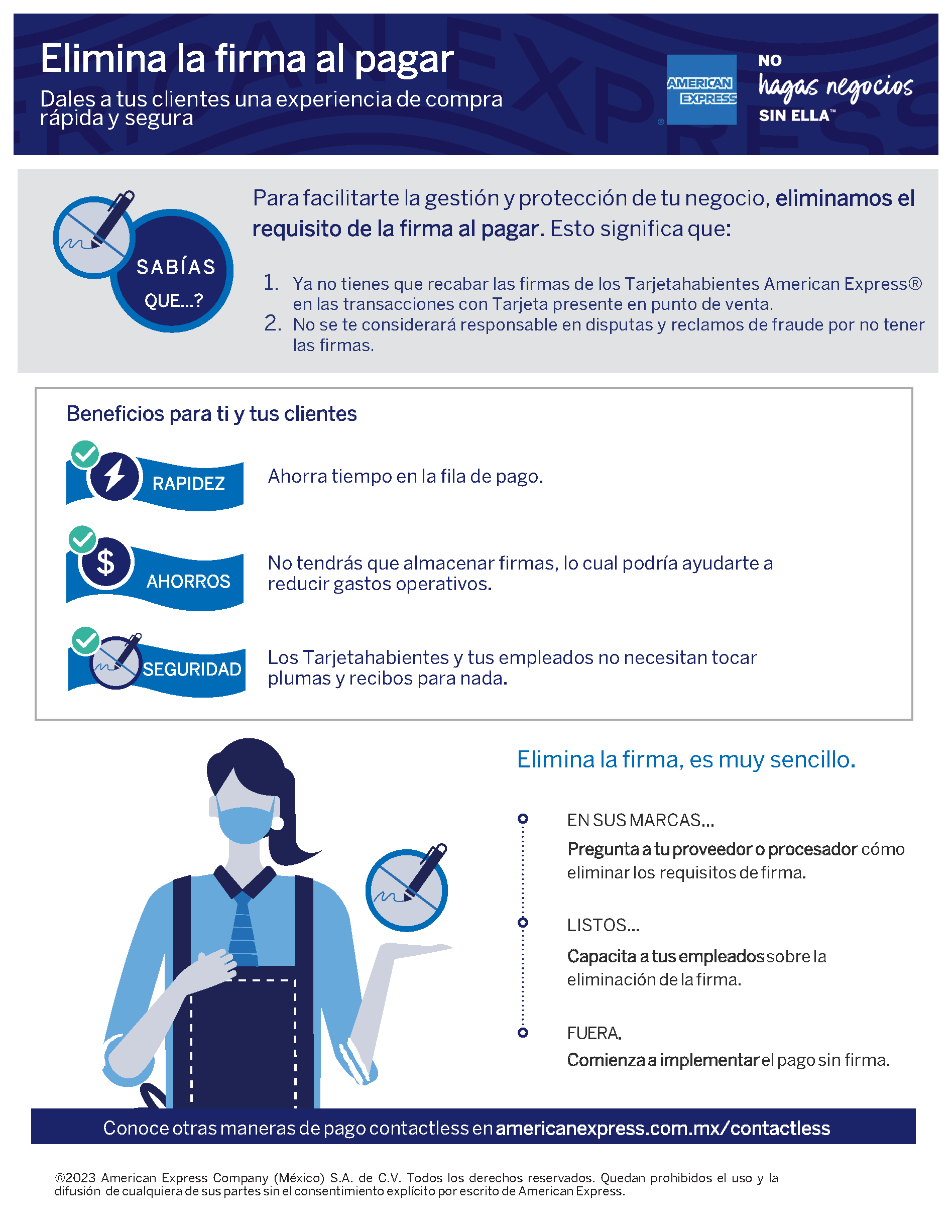 Elimina la firma al pagar factsheet thumbnail