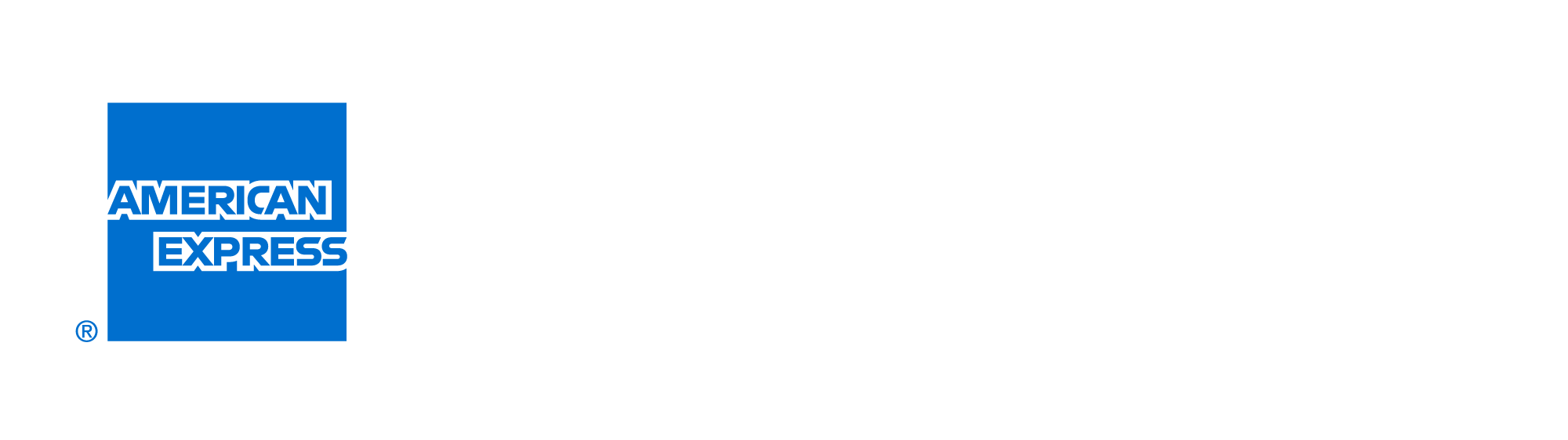 American Express logo con no hagas negocios sin ella