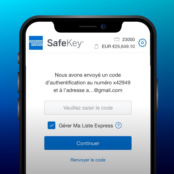 SafeKey® American Express BELUX