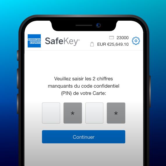 SafeKey® American Express BELUX