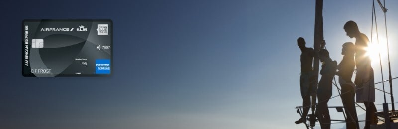 Vraag nu uw Flying Blue Platinum Card aan