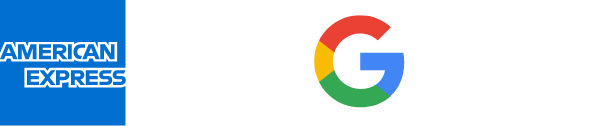 Logo American Express and Google Pay
