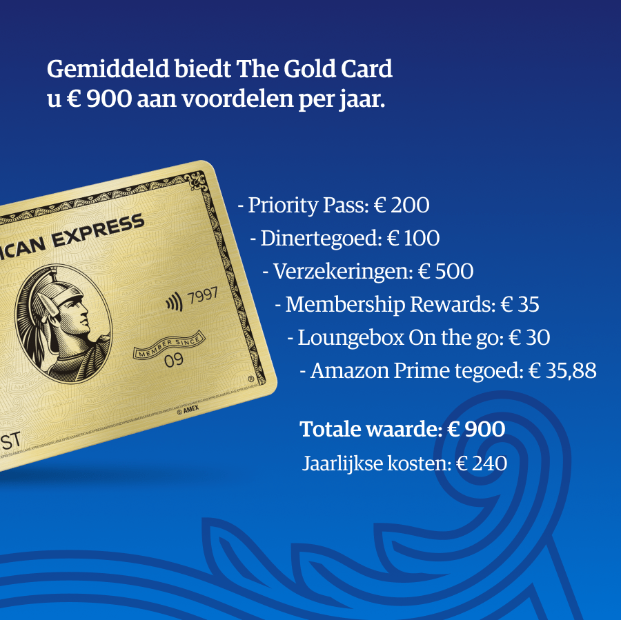 Wist u dat The Gold Card zoveel waard is?