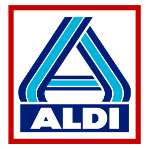 Logo van Aldi supermarkten