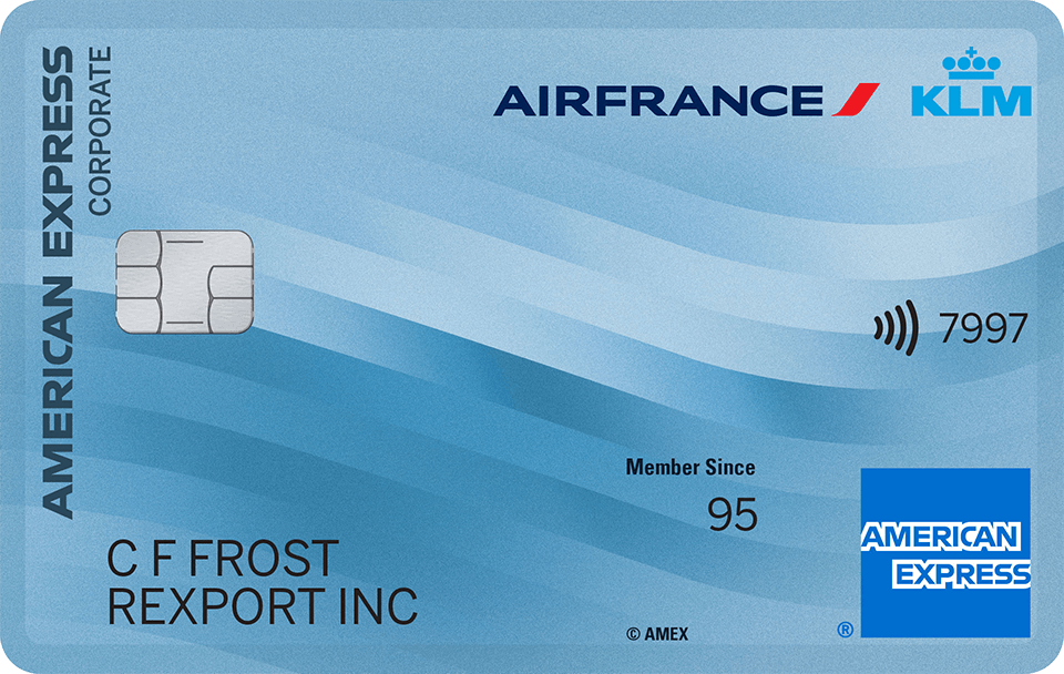 De KLM American Express Corporate Card