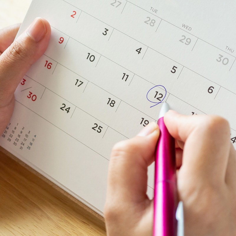 Wanneer vindt de afspraak plaats?