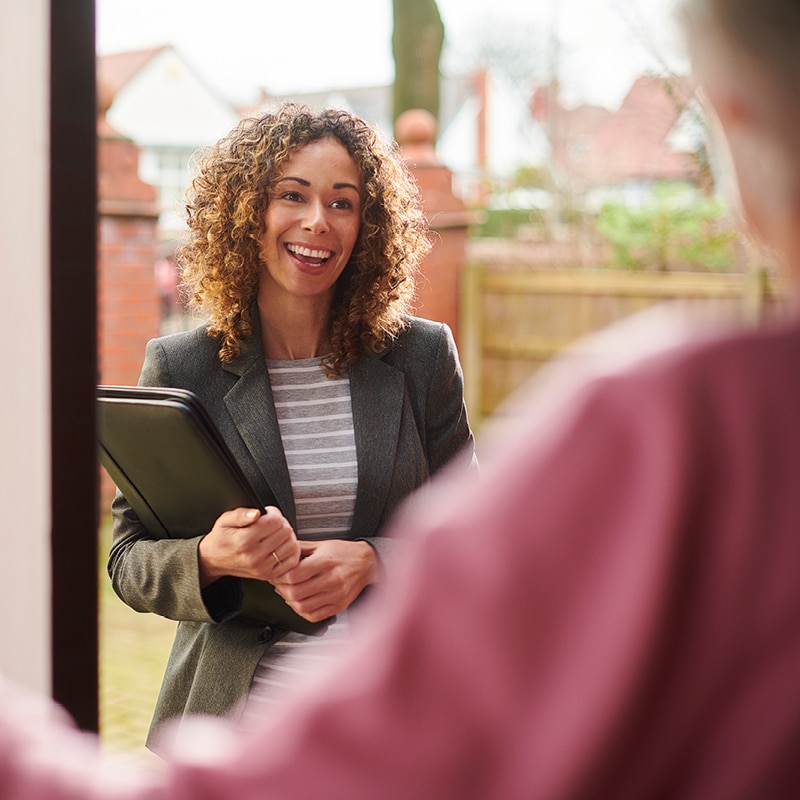 Bekijk wie er bij u langskomt.