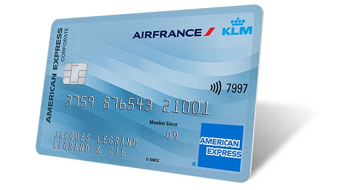 KLM Corporate Card | American Express Netherlands
