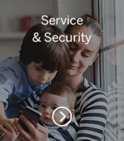 Woman holding children