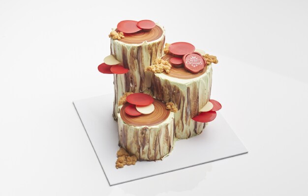 Raffles Hotel Singapore Kaya and Pineapple Log Cake