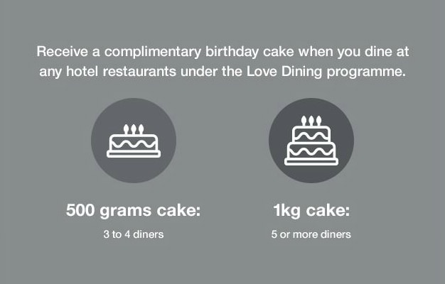 Love Dining Birthday Programme